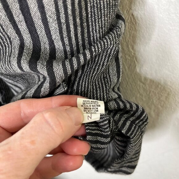 Avatar Striped Sleeveless Midi Dress With Belt Size XXS Halloween Beetlejuice - Picture 13 of 16